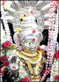 ಇಂದಿನಿಂದ ನಗರದೇವತೆ ದುರ್ಗಾಂಬಿಕಾ ದೇವಿ ದರ್ಶನವಿಲ್ಲ - Janathavani