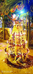 ಬನ್ನಿ ಮಹಾಂಕಾಳಮ್ಮ ದೇವಸ್ಥಾನದಲ್ಲಿ ಸಂಭ್ರಮದ ಕಾರ್ತಿಕೋತ್ಸವ - Janathavani