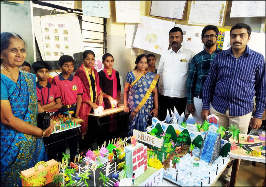 ಮಾಂಟೆಸೊರಿ ಶಾಲೆಯಲ್ಲಿ ವಸ್ತು ಪ್ರದರ್ಶನ