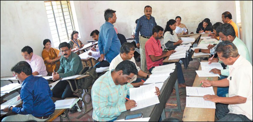 ದ್ವಿತೀಯ ಪಿಯುಸಿ ಮೌಲ್ಯ ಮಾಪನ ಆರಂಭ