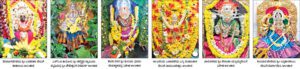 ವಿವಿಧೆಡೆಗಳಲ್ಲಿ ನವರಾತ್ರಿ ಎಂಟನೇ ದಿನದ ವಿಶೇಷಾಲಂಕಾರಗಳಲ್ಲಿ ಶಕ್ತಿದೇವತೆಯರು - Janathavani
