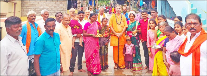 ವಿಶ್ವ ಹಿಂದೂ ಪರಿಷತ್‌ನಿಂದ ಸಂತರ ಪಾದಯಾತ್ರೆ