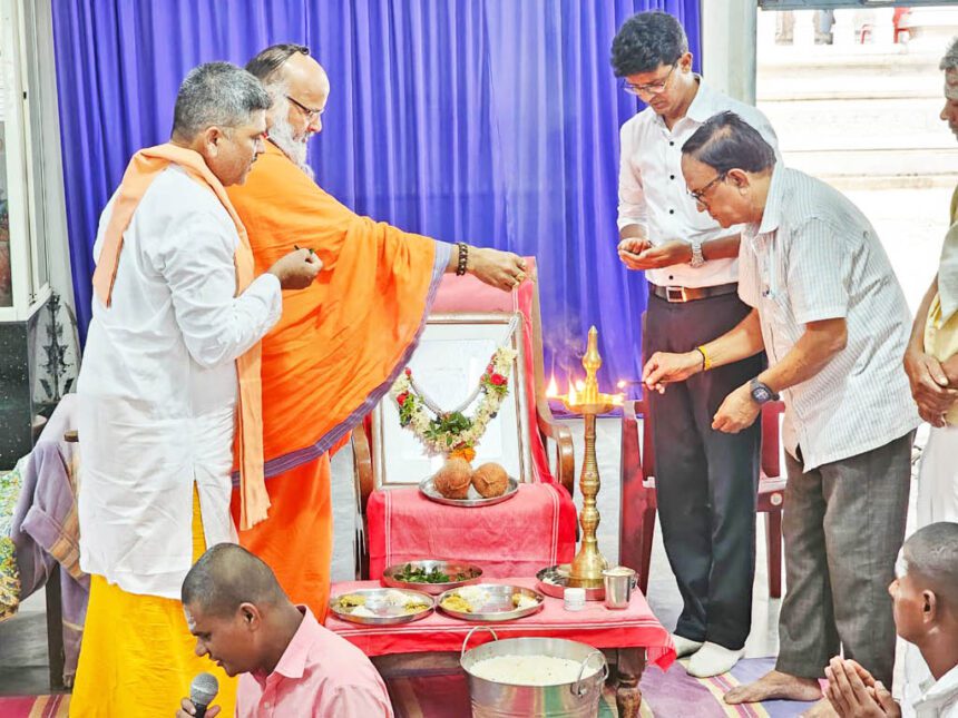 ವೀರೇಶ್ವರ ಪುಣ್ಯಾಶ್ರಮದಲ್ಲಿ ಪುರಾಣ ಪ್ರವಚನ ಆರಂಭ