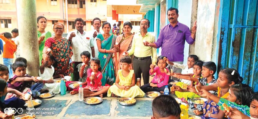 ಹರಪನಹಳ್ಳಿ: ಪೌಷ್ಟಿಕ ಆಹಾರ ವಿತರಣೆಗೆ ಚಾಲನೆ