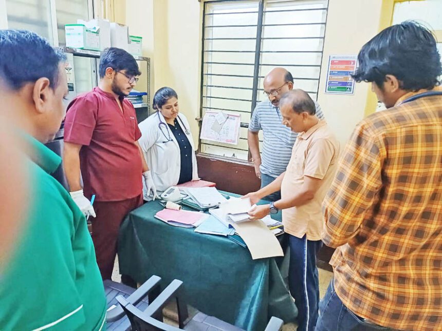 ಚಿಗಟೇರಿ ಆಸ್ಪತ್ರೆಗೆ ಡಿಸಿ ಅನಿರೀಕ್ಷಿತ ಭೇಟಿ