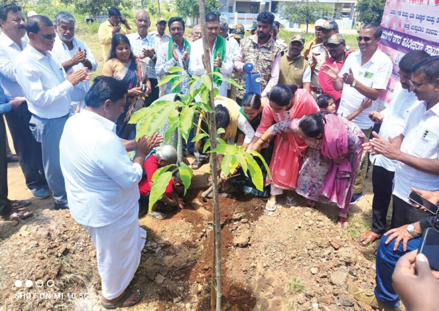 ಹಸಿರು ನಗರವಾಗಿಸಲು ಪಾಲಿಕೆ ವ್ಯಾಪ್ತಿಯಲ್ಲಿ ವರ್ಷಕ್ಕೆ ಲಕ್ಷ ಸಸಿ ನೆಡುವ ಗುರಿ : ಡಿಸಿ