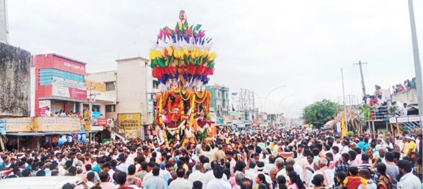 ಹೊನ್ನಾಳಿ : ಶ್ರೀ ಚನ್ನಪ್ಪಸ್ವಾಮಿ ರಥೋತ್ಸವ