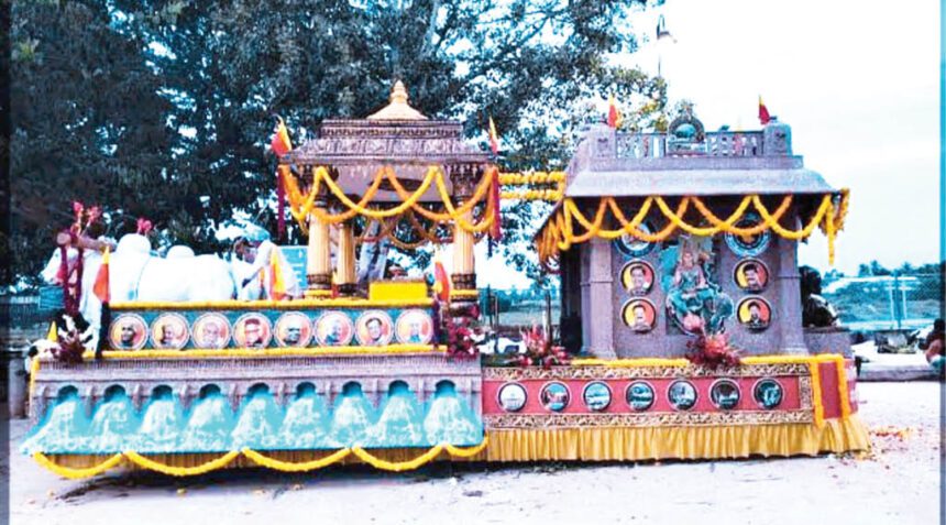 ನಗರಕ್ಕೆ ಇಂದು ಕನ್ನಡ ಜ್ಯೋತಿ ರಥ ಯಾತ್ರೆ