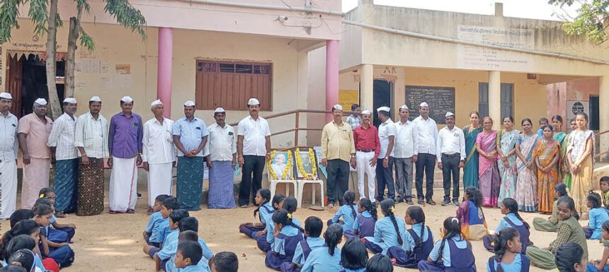 ಸಿಂಗ್ರಿಹಳ್ಳಿಯಲ್ಲಿ ಗಾಂಧಿ ಜಯಂತಿ ಆಚರಣೆ