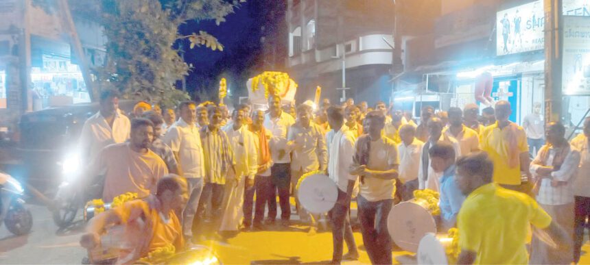 ಹರಿಹರಕ್ಕೆ ಊರಮ್ಮ ದೇವಿ ಆಗಮನ