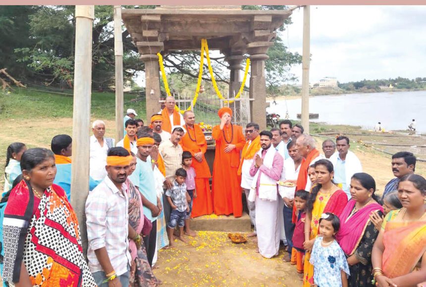 ಅಂಬಿಗರ ಚೌಡಯ್ಯನವರ ಐಕ್ಯ ಮಂಟಪಕ್ಕೆ ಪೂಜೆ