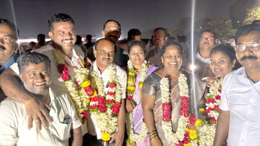 ಆರೋಗ್ಯ ಇಲಾಖೆಯ ದಳವಾಯಿ ಗುಂಪಿಗೆ ಭರ್ಜರಿ ಜಯ