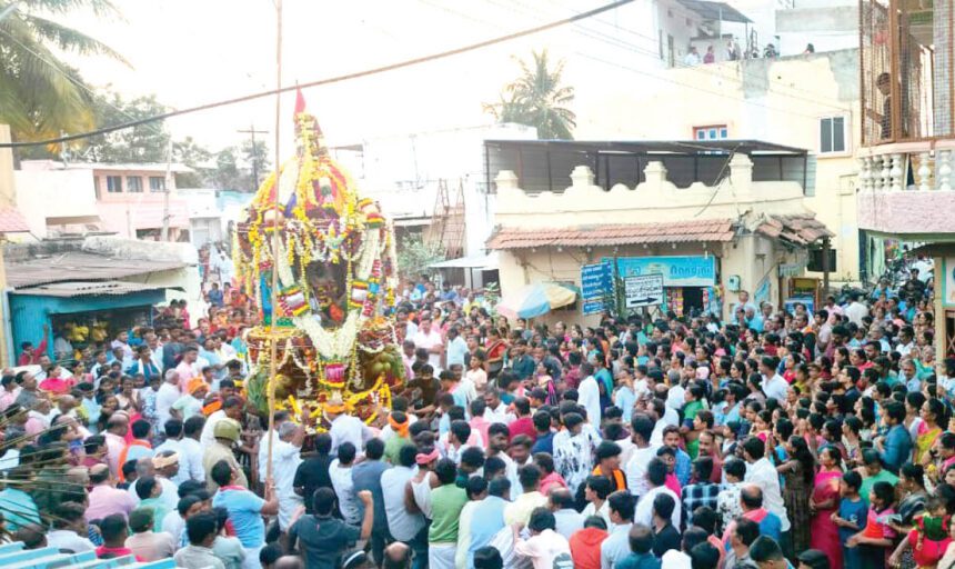 ವಿಜೃಂಭಣೆಯ ಬನಶಂಕರಿ ದೇವಿ ರಥೋತ್ಸವ