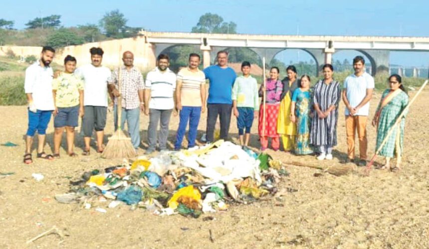 ತುಂಗಭದ್ರಾ ನದಿ ಶುಚಿ ಕಾರ್ಯ